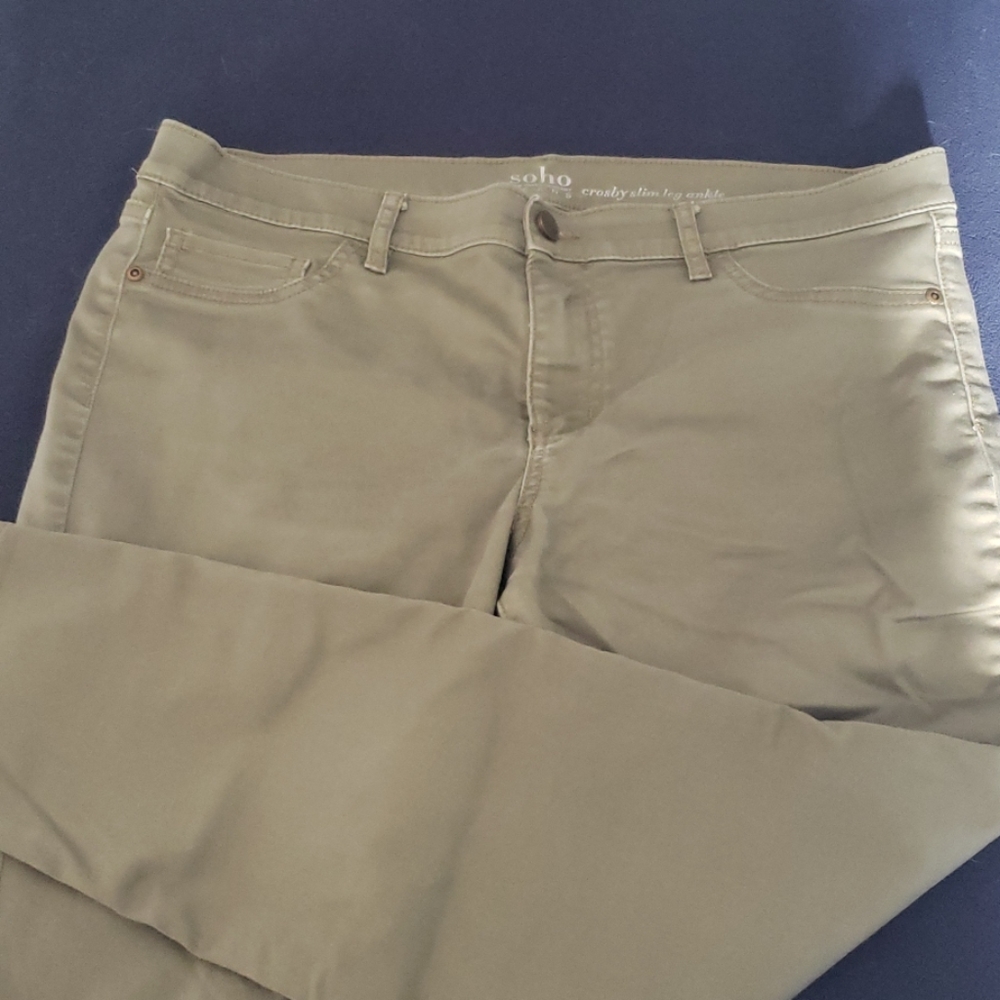Soho New York & Company Crosby Slim Leg Ankle